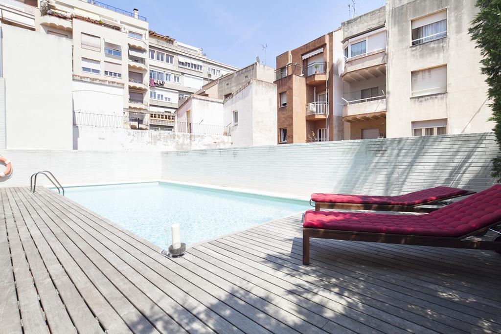 Apartment Barcelona Rentals - Swimming Pool With Terrace Exterior foto